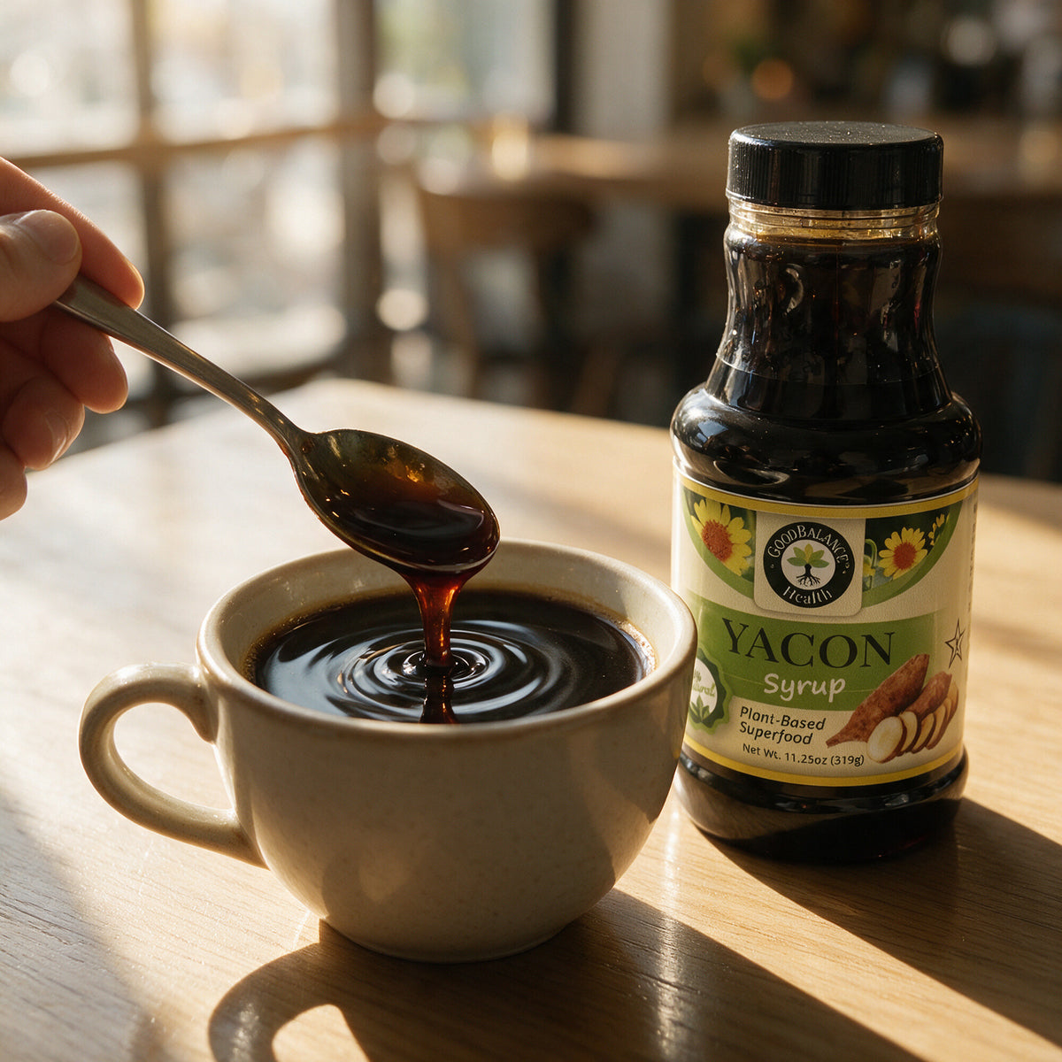 Yacon Syrup, 1 Ingredient Peruvian Yacon Root, 11.25 oz