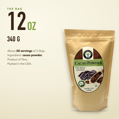 12 oz (340 g) bag, about 28 servings