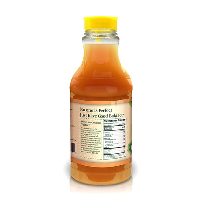 Good Balance Health Coconut Nectar | Natural Liquid Sweetener | Low Glycemic Sweetener | All Natural and Organic | Sugar Substitute | Non GMO, Gluten Free, Keto Sugar, Vegan Friendly, Baking | 22 Ounces (645 Grams)