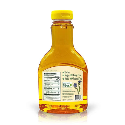 Good Balance Health Chicory Root Syrup, All Natural , Low Glycemic Sweetener, Sugar Substitute, Non GMO, Gluten Free, Keto Sugar, Vegan Friendly, Baking, organic chicory root, 2 Bottles 21 Ounces (600 Grams) (2)