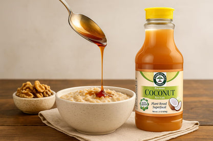Good Balance Health Coconut Nectar | Natural Liquid Sweetener | Low Glycemic Sweetener | All Natural and Organic | Sugar Substitute | Non GMO, Gluten Free, Keto Sugar, Vegan Friendly, Baking | 22 Ounces (645 Grams)