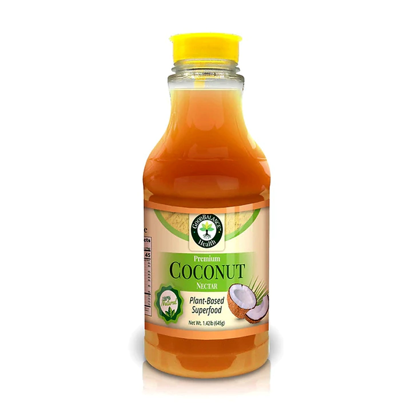 Good Balance Health Coconut Nectar | Natural Liquid Sweetener | Low Glycemic Sweetener | All Natural and Organic | Sugar Substitute | Non GMO, Gluten Free, Keto Sugar, Vegan Friendly, Baking | 22 Ounces (645 Grams)
