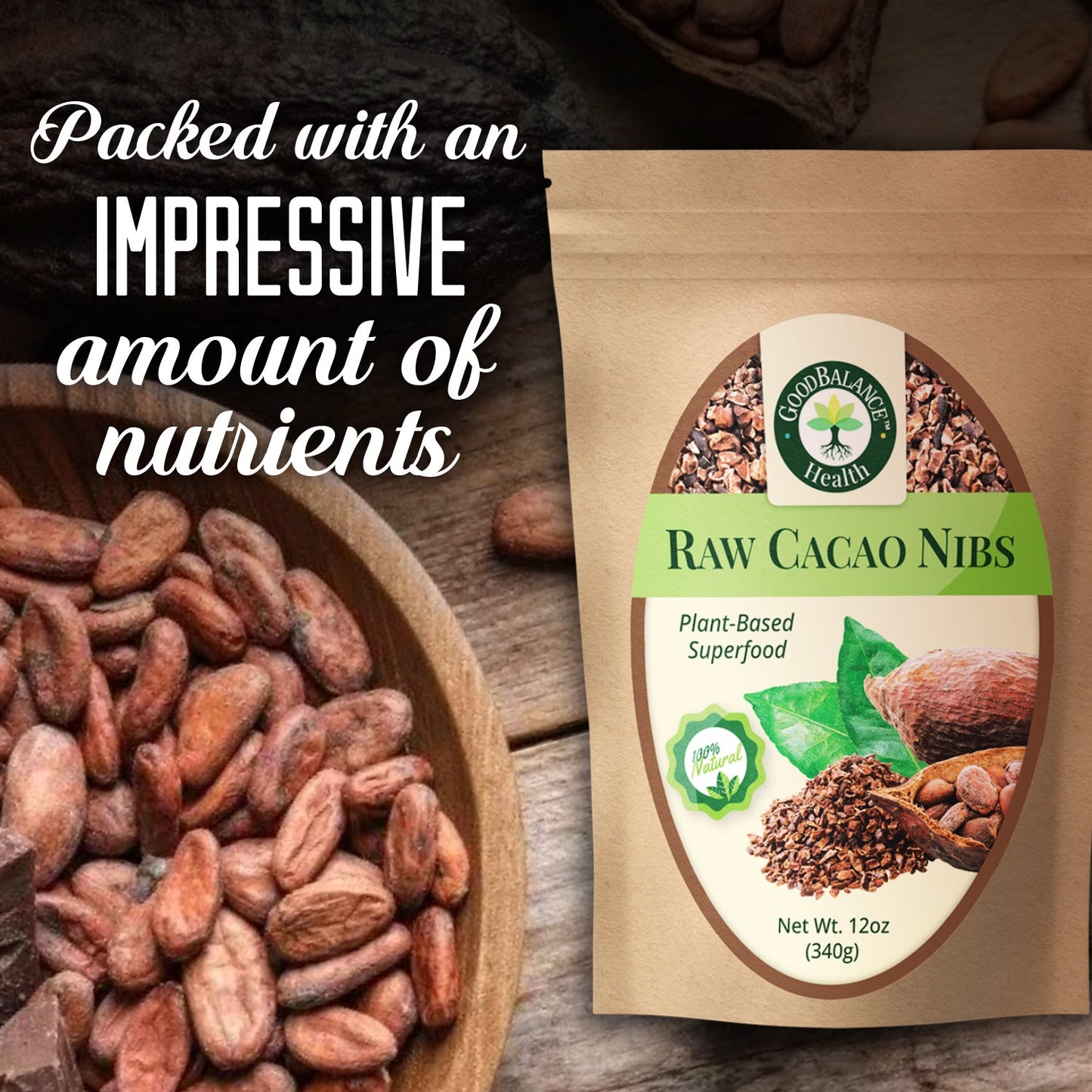 Cacao Nibs 2 Pack