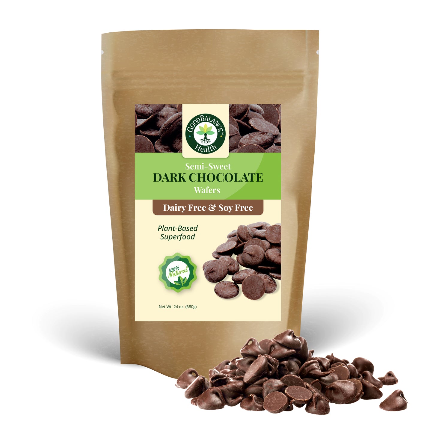 Dark Chocolate Wafers 2 Pack 48oz