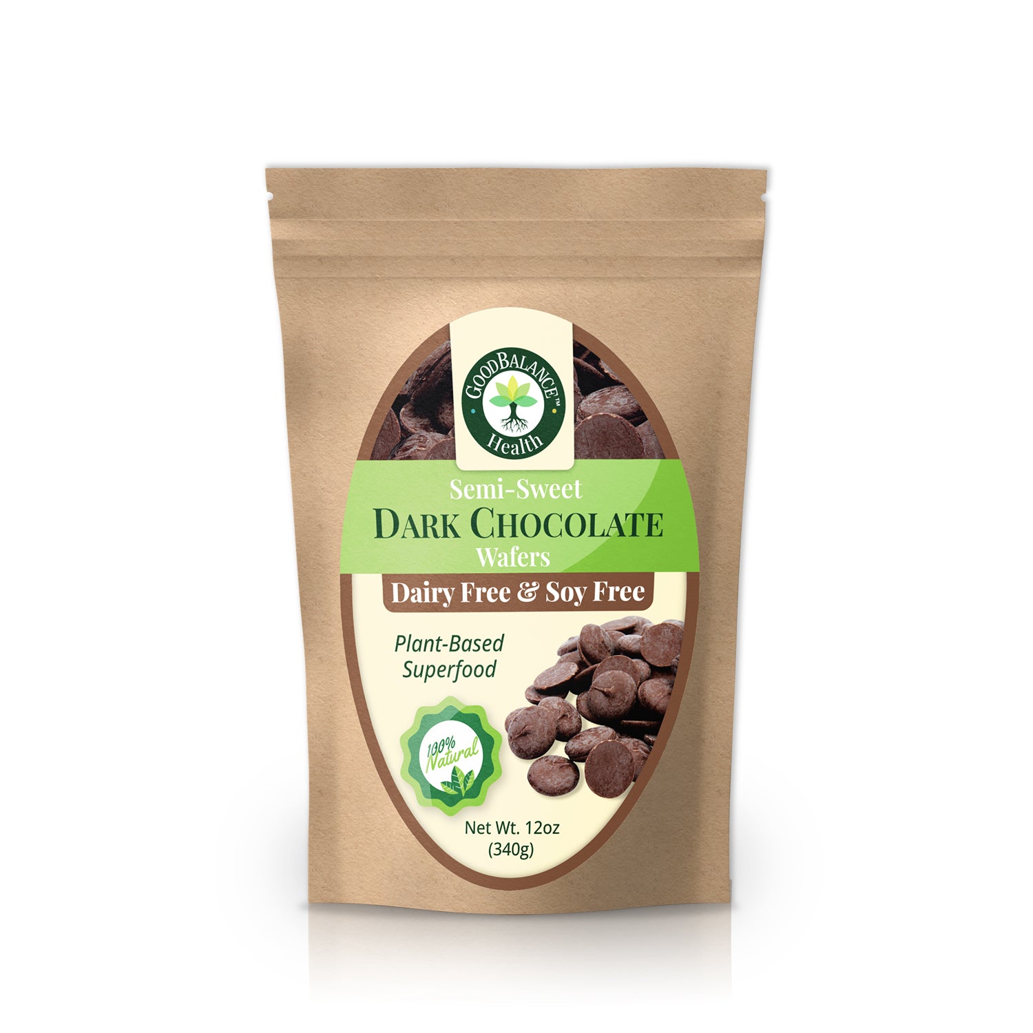 Dark Chocolate Wafers – Good Balance Health