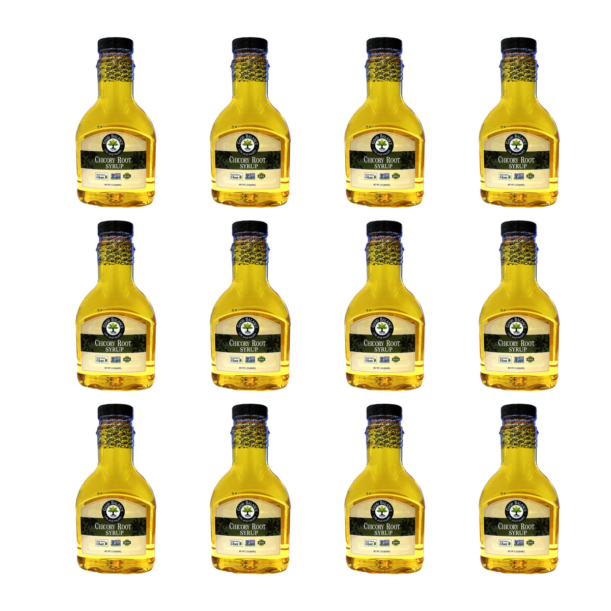 Chicory Root Fiber Syrup, Bakes Like Sugar, 21 oz