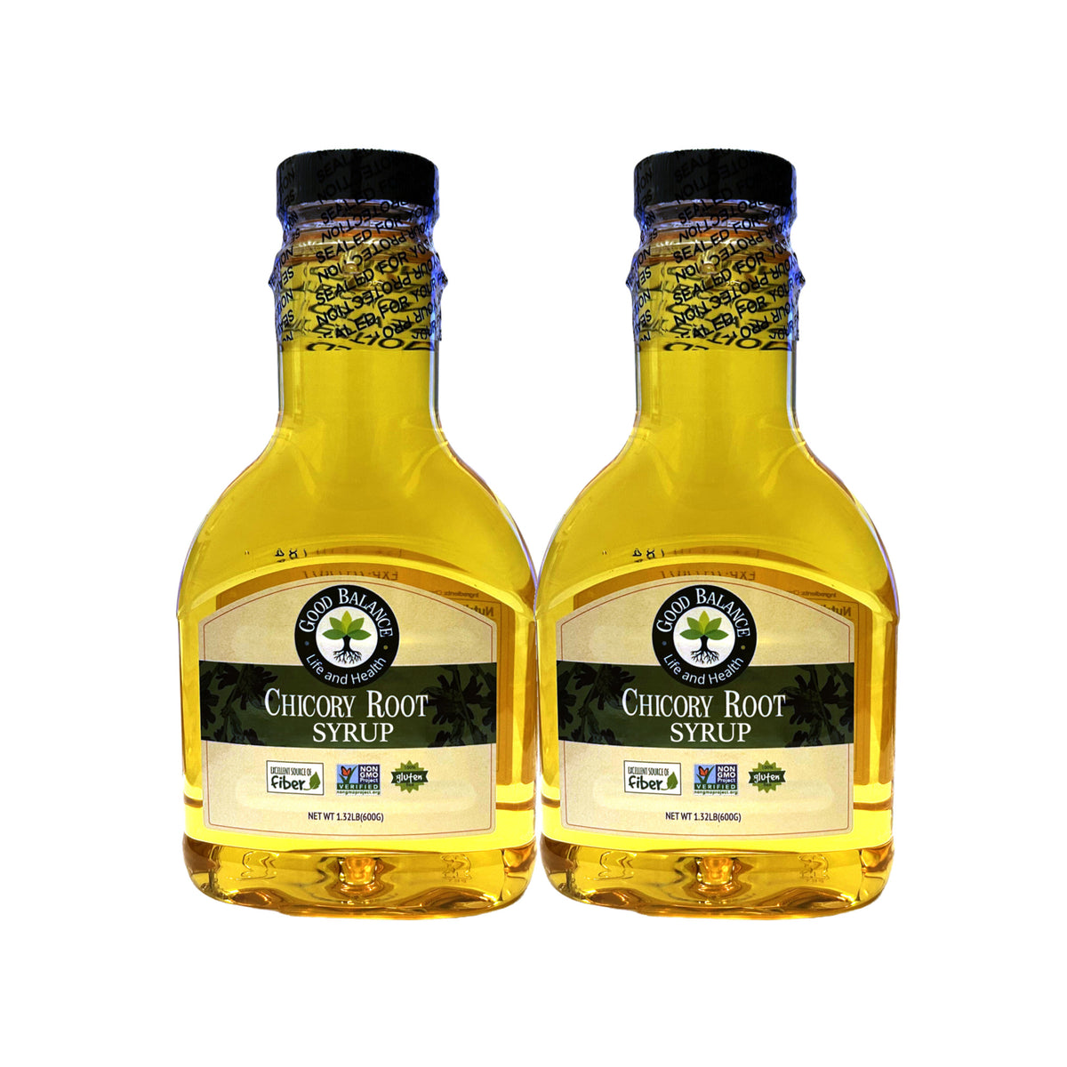 Chicory Root Fiber Syrup, Bakes Like Sugar, 21 oz