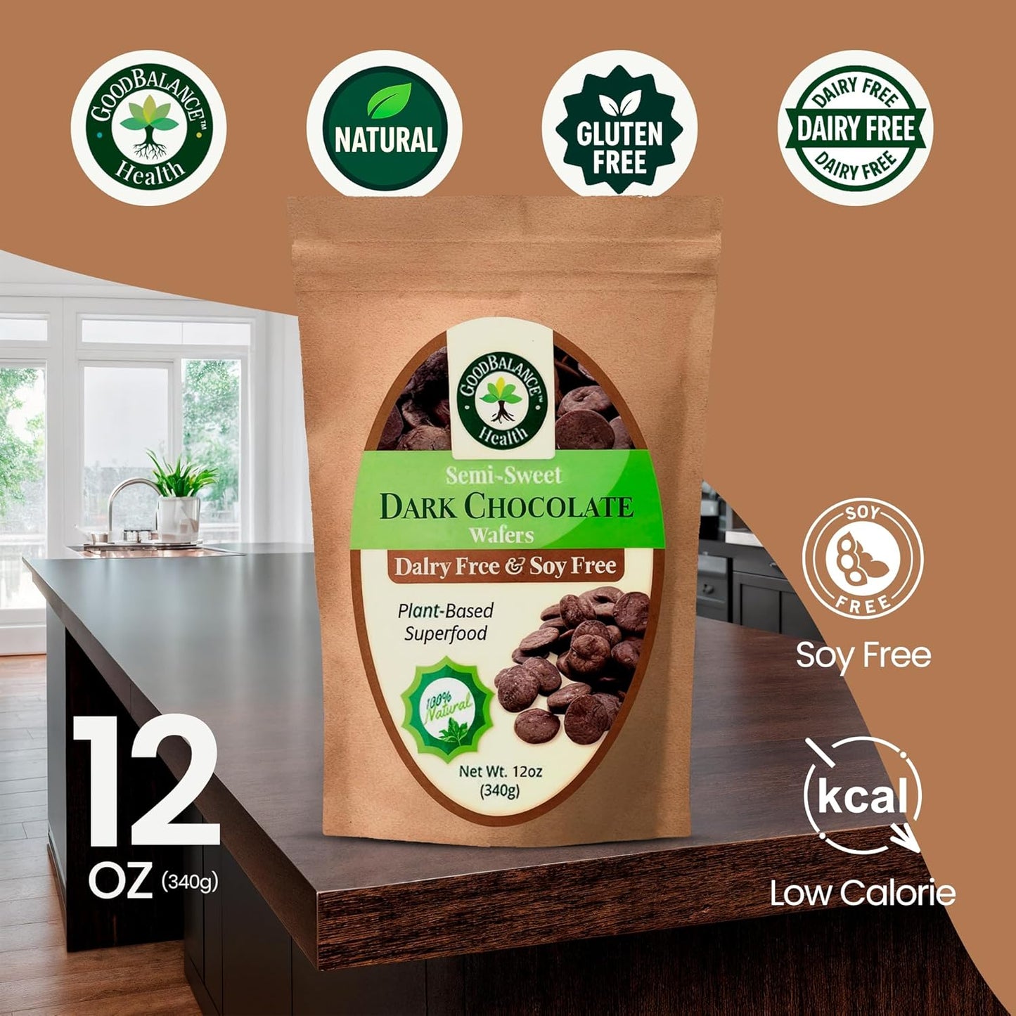 Dark Chocolate Wafers