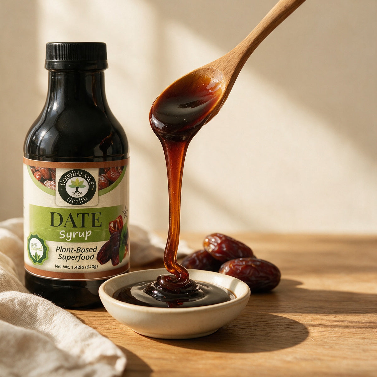 Date Syrup, 1 Ingredient Caramel Sweetener, 22.6 oz