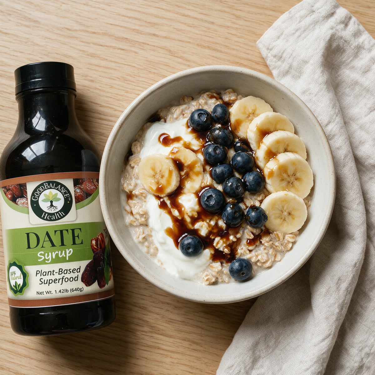 Date Syrup, 1 Ingredient Caramel Sweetener, 22.6 oz