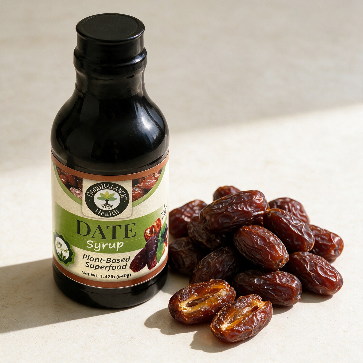 Date Syrup, 1 Ingredient Caramel Sweetener, 22.6 oz