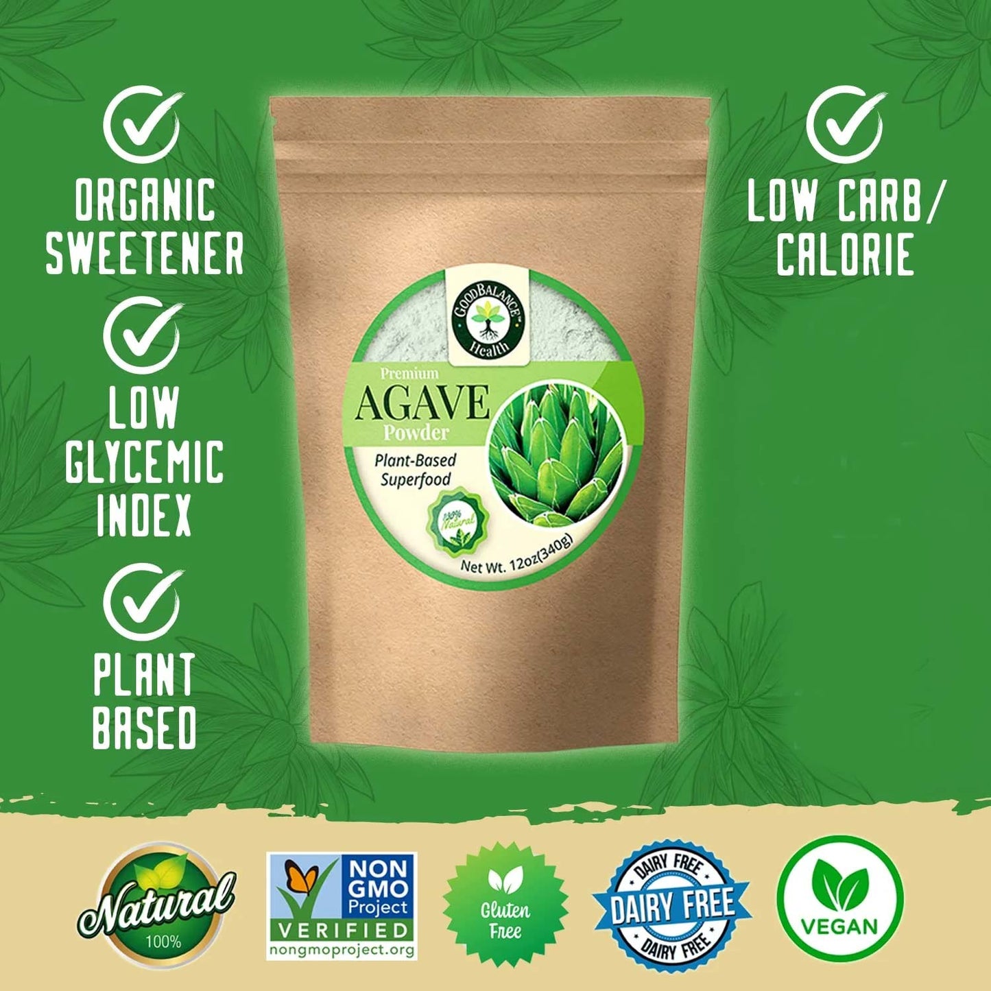 Agave Powder — 12oz