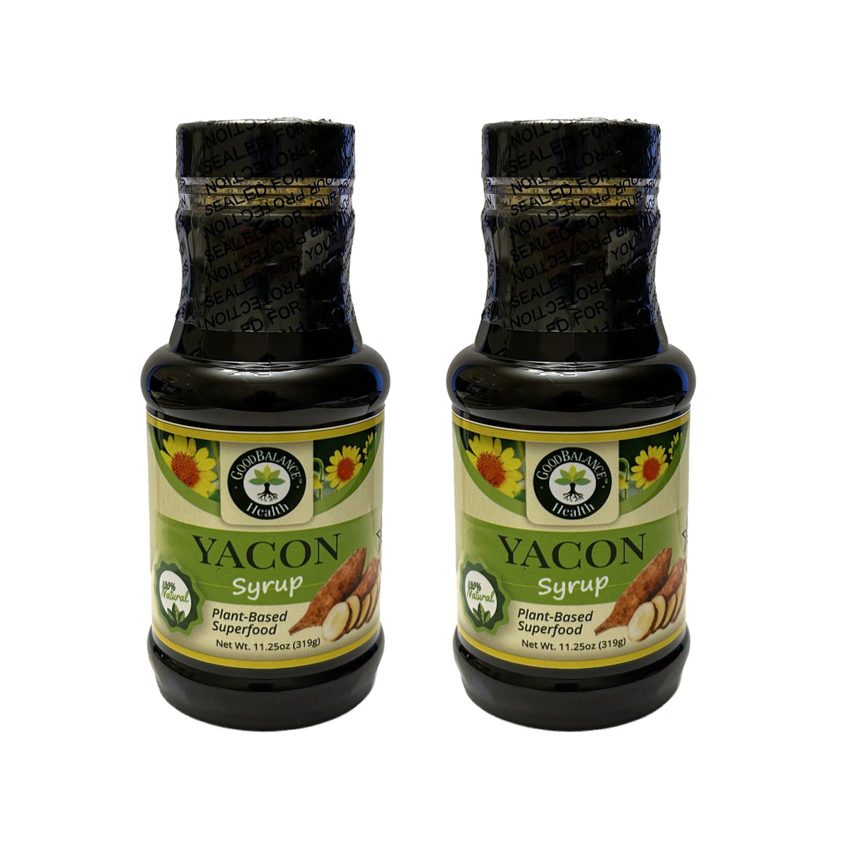 Yacon Syrup, 1 Ingredient Peruvian Yacon Root, 11.25 oz